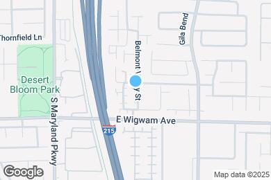 Map image of the property - 8423 Belmont Valley St