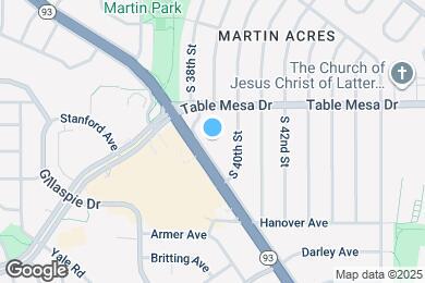 Map image of the property - Park Mesa