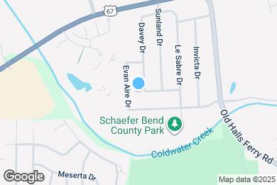 Map image of the property - 13905 Davey Dr