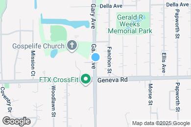 Map image of the property - 0 Gary Ave