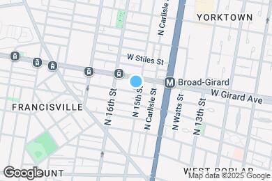 Map image of the property - 922 N 15th St