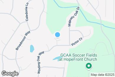 Map image of the property - 15 Falling Oak Ct