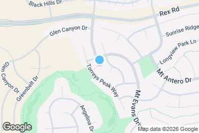 Map image of the property - 10883 Torreys Peak Way