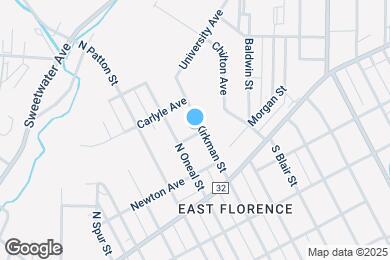 Map image of the property - 301 N Kirkman St