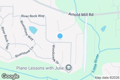 Map image of the property - 5009 River Rock Way