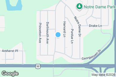 Map image of the property - 931 Central Ave