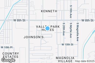 Map image of the property - 2231 W 9th St