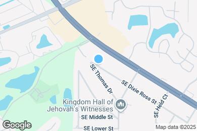 Map image of the property - 3761 SE Dixie Ross St