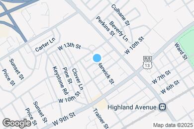 Map image of the property - 3003 W 11th St