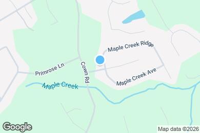 Map image of the property - 1102 Maple Creek Rdg