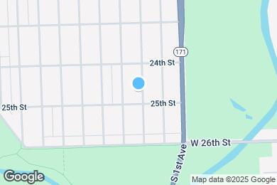 Map image of the property - 2442 S 3rd Ave