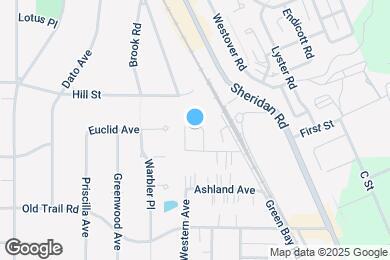 Map image of the property - 807 Euclid Ct
