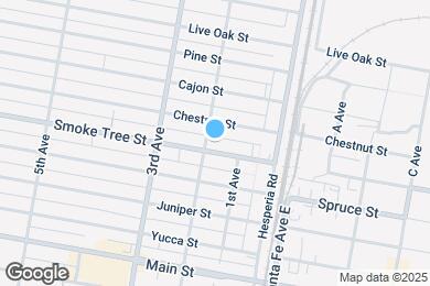 Map image of the property - 16472 Smoke Tree St