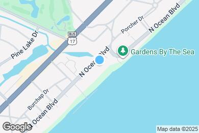 Map image of the property - 5308 N Ocean Blvd