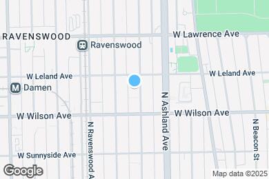 Map image of the property - 4636 N Paulina St