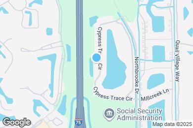 Map image of the property - 2835 Cypress Trace Cir