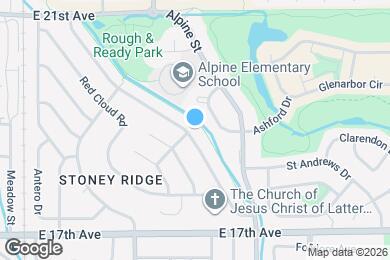 Map image of the property - 1778 Sunlight Dr