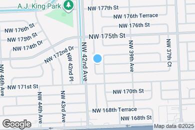 Map image of the property - 17175 NW 41st Ave