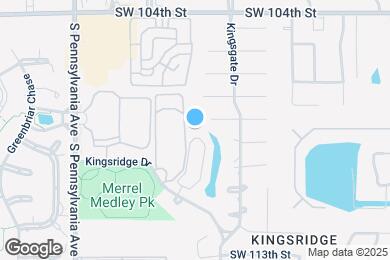 Map image of the property - 11101 Lake Park Dr