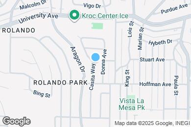 Map image of the property - 4031 Casita Way