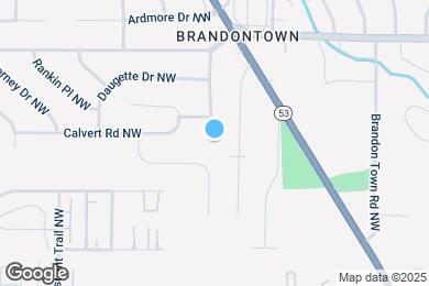 Map image of the property - 1750 Dailey Terrace NW