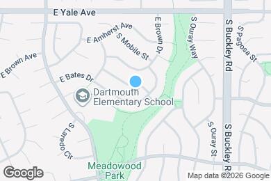 Map image of the property - 16384 E Brunswick Pl