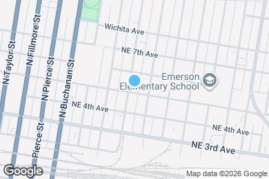 Map image of the property - 500 N Grant St
