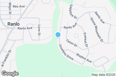 Map image of the property - 945 Joselynn Drive