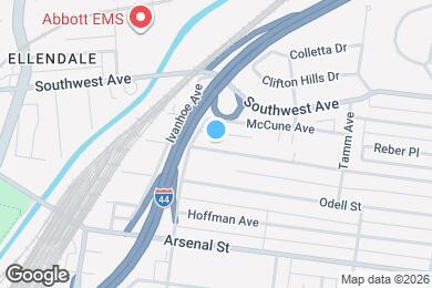 Map image of the property - 6621 Marmaduke Ave