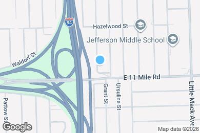 Map image of the property - 27710 Larchmont St