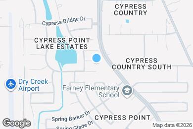 Map image of the property - 16511 Cypress Brook Ct