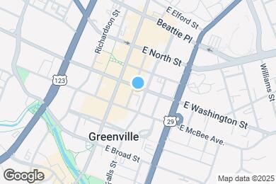 Map image of the property - 100 E Washington St