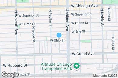 Map image of the property - 1632 W Ohio St