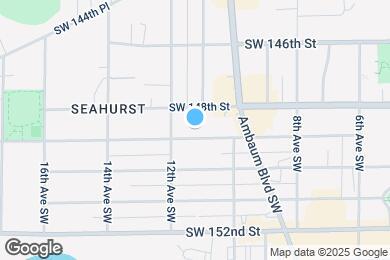 Map image of the property - 1036 SW 149th St