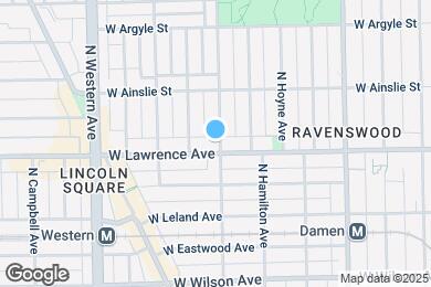 Map image of the property - 2200 W Lawrence Ave