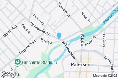 Map image of the property - 110 W Broadway