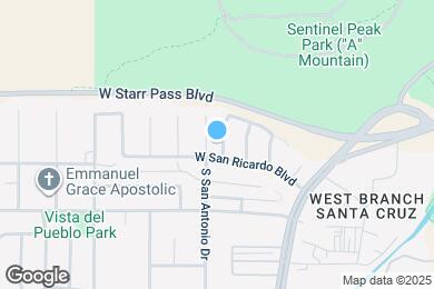 Map image of the property - 1316 S Flaxseed Dr