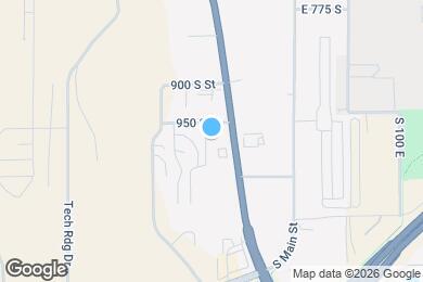 Map image of the property - 161 W 950 S