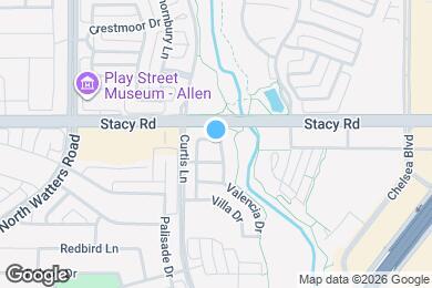 Map image of the property - 875 Merino Drive