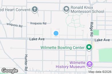 Map image of the property - 2106 Lake Ave