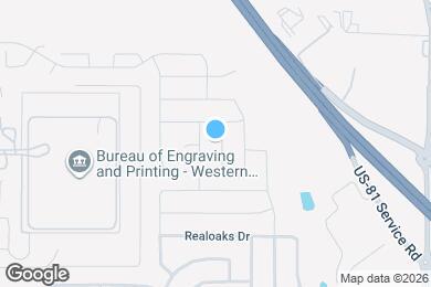 Map image of the property - 9005 Dameron Dr