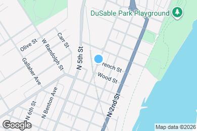 Map image of the property - 1422 N 4th St