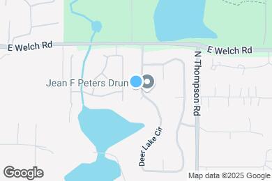 Map image of the property - 1456 Deer Lake Cir