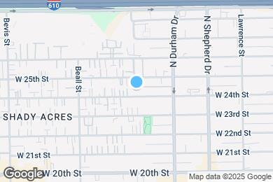 Map image of the property - 847 W 24th St