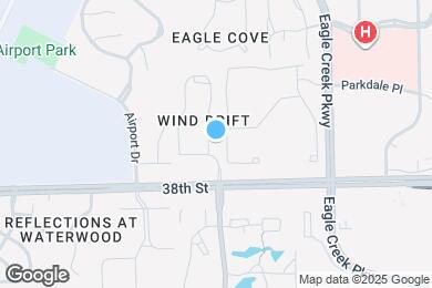 Map image of the property - Lakeside Crossing at Eagle Creek Apartments and Townhomes