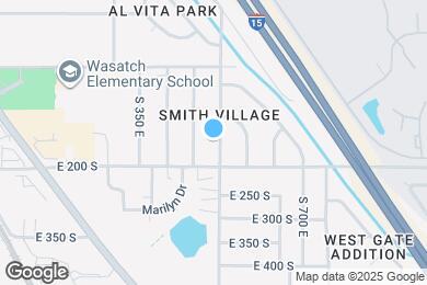 Map image of the property - 164 S 500 E