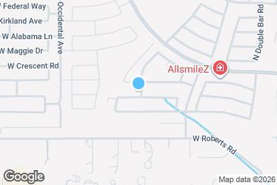 Map image of the property - 3822 W South Butte Rd