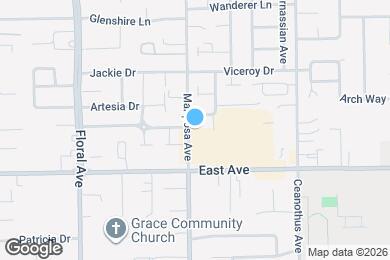 Map image of the property - 2552 Mariposa Ave