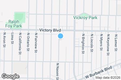 Map image of the property - 1518 N Naomi St
