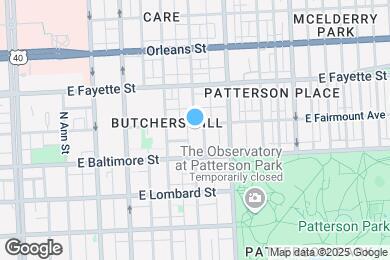 Map image of the property - 2135 E Fairmount Ave